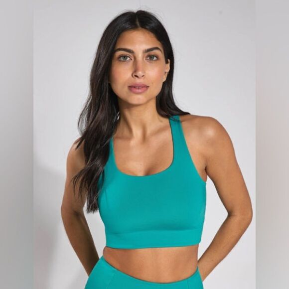 Girlfriend Collective Paloma Bra Classic in Peacock Size 4XL NWOT - Picture 1 of 8